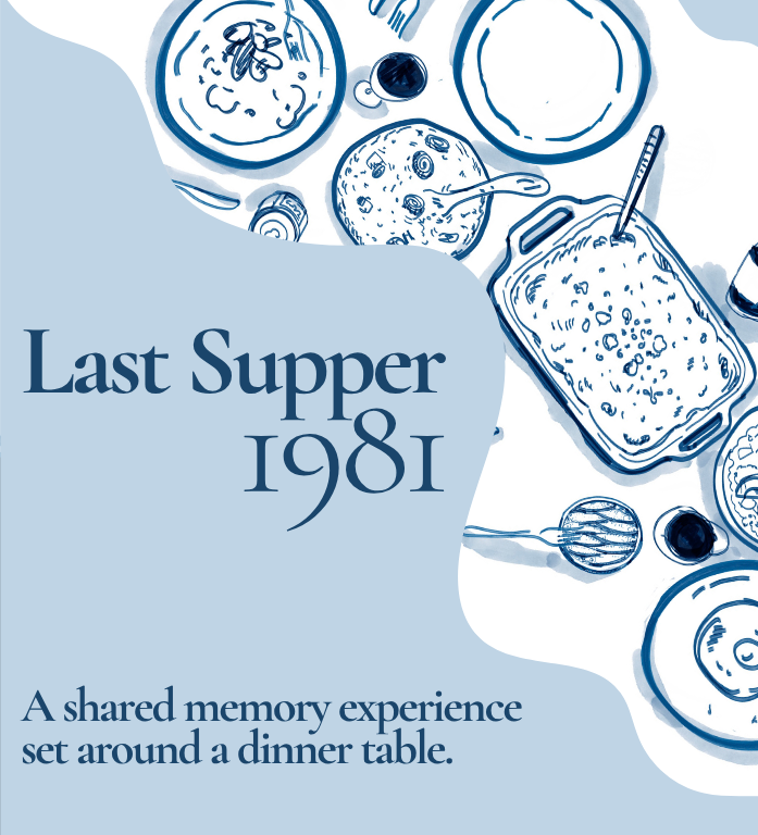 The Last Supper – 1981 is a participatory public art project exploring transformation through food culture in the Royal Docks during their final year of operation.